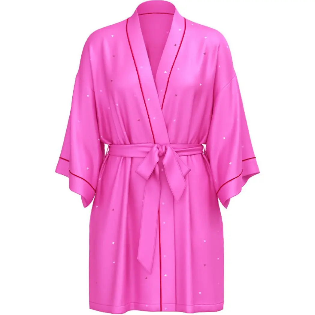 Victoria's Secret Sleep Robe Women's Bright Pink