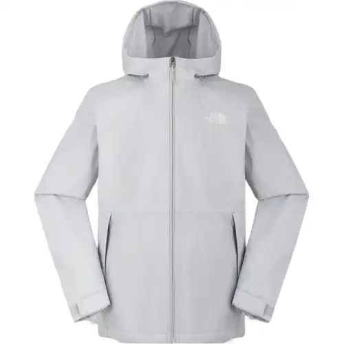THE NORTH FACE Hiking Waterproof And Windproof Windbreaker Jacket Men's Starlight Gray