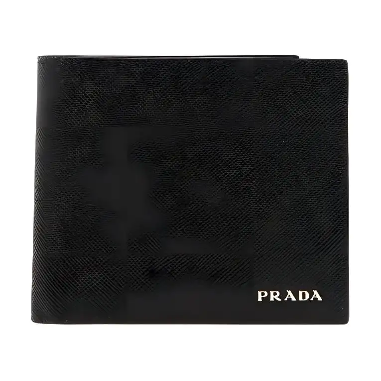 PRADA Saffiano Leather Wallet Men's