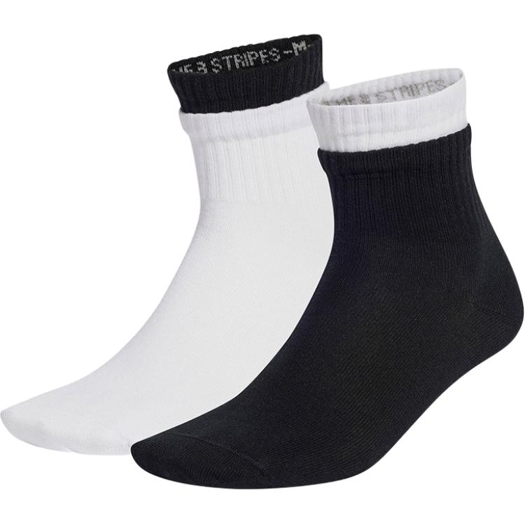 Adidas Originals Crew Socks Unisex 2 Pack White/Black