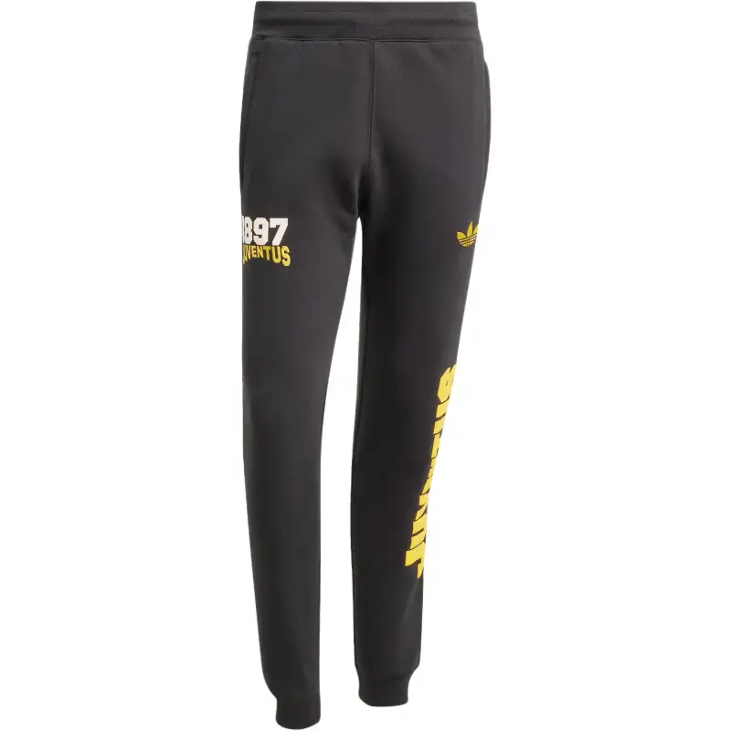 Adidas Originals JuventusVRCT Knitted Sweatpants Men's Black/Bright Gold