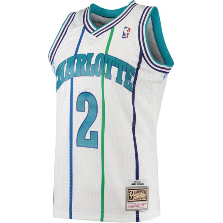 Mitchell Ness Swingman Nba Charlotte Hornets 1988-1989 Rex Chapman jersey tank top