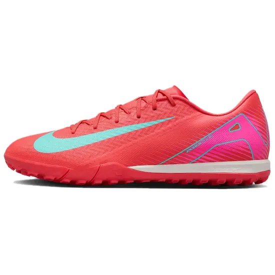 Nike Mercurial Vapor 16 TF Rubber Broken Studs Anti Slip Wear Resistant Soccer Shoes Men's Red