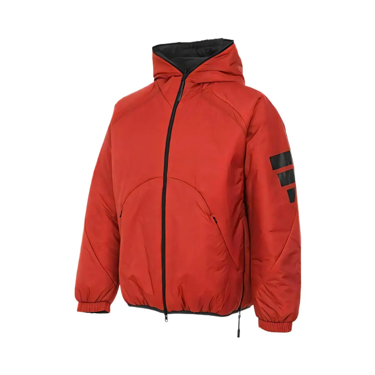 Adidas FUSTL Puffer Jacket Men's Black Red