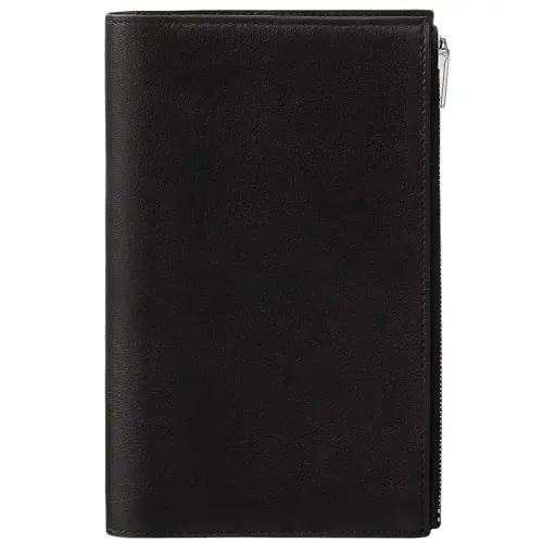 HERMES Swift Calfskin Laptop Storage Bag Trumpets Unisex 89 Noir Black