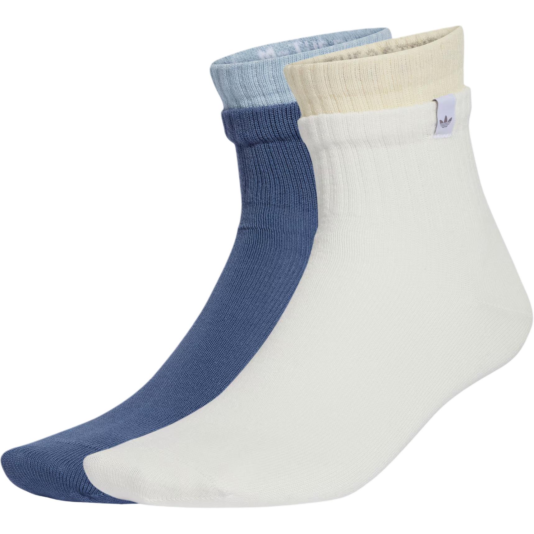 Носки adidas originals 3S 2L 1/4 S 2P (разноцветные)