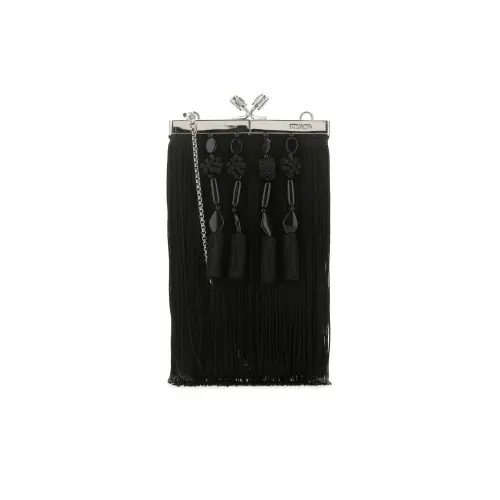 PRADA Nylon Crossbody Bag, Shoulder Bag Women's Black