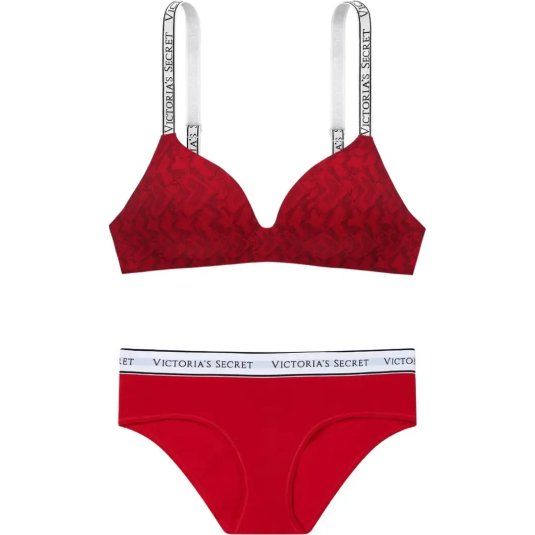 Victoria's Secret Underwear Set Women's Red