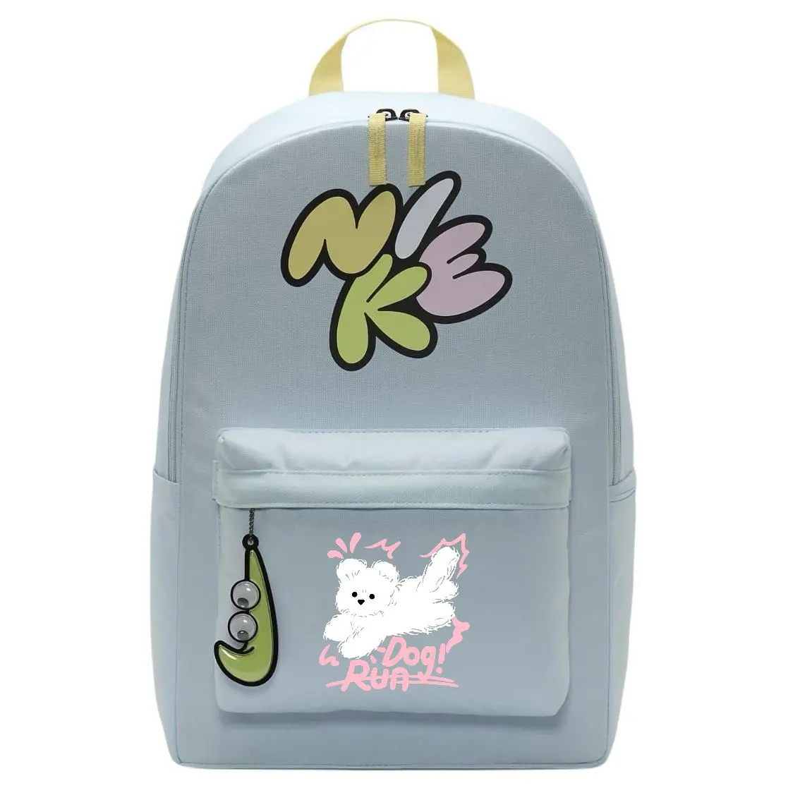 Nike Fabric Backpack Women's Glacier Blue & Soft Yellow & Light Lemon