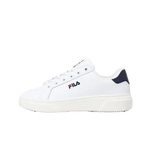 FILA Court Plumpy Cushioning Low top Casual Shoes Unisex White
