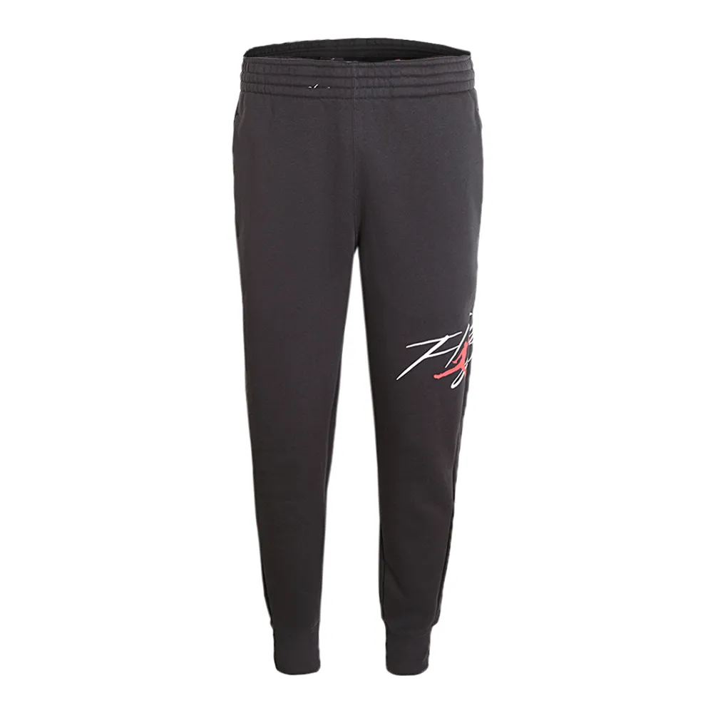 Jordan ASFlight Fleece GFX PANT Knitted Sweatpants Men's Black