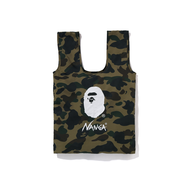 Сумка A BATHING APE x NANGA 1ST CAMO (зеленая)