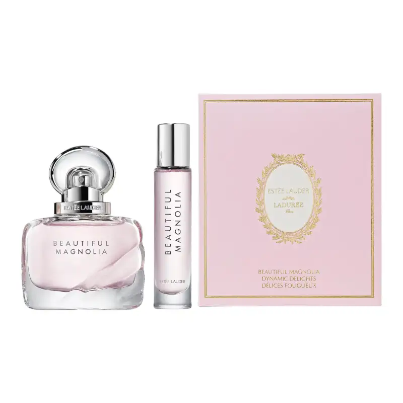 Estee Lauder Limited Edition Beautiful Magnolia Gift Box Perfume Floral Fragrance EDP Gardenia Musk 30ml+10ml