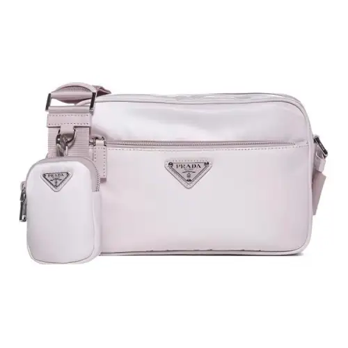 PRADA Polyamide Combo Bag, Shoulder Bag Women's Pink