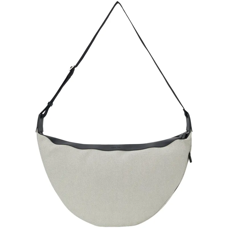 CALVIN KLEIN Fabric Shoulder Bag Men's Chalk White