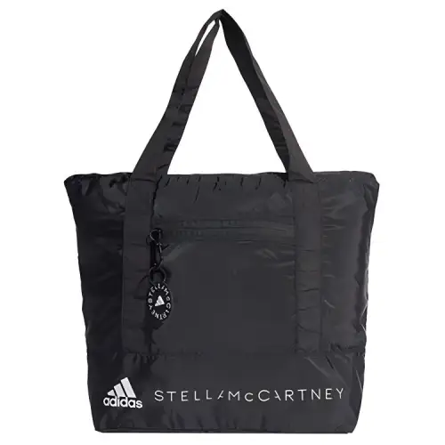 Adidas Recycled Material Tote Handbag, Shoulder Bag Regular Unisex Black