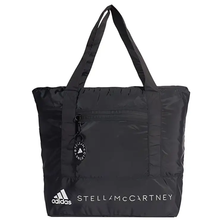 Adidas Recycled Material Tote Handbag, Shoulder Bag Regular Unisex Black