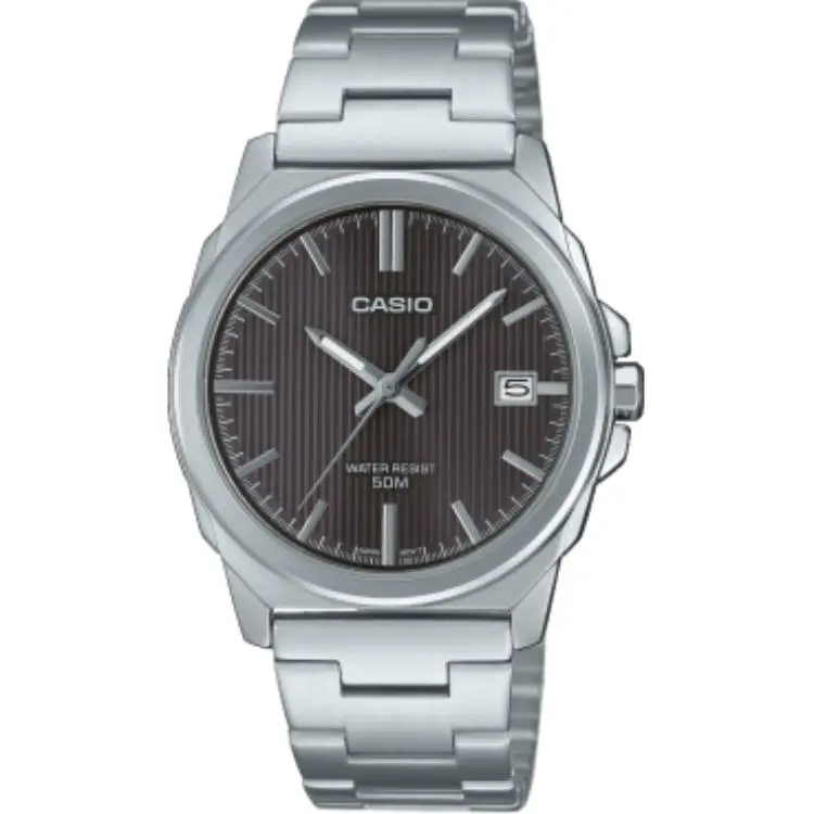 CASIO Quartz Movement Stainless Steel Strap Watch Unisex Coffee Watch Dial
