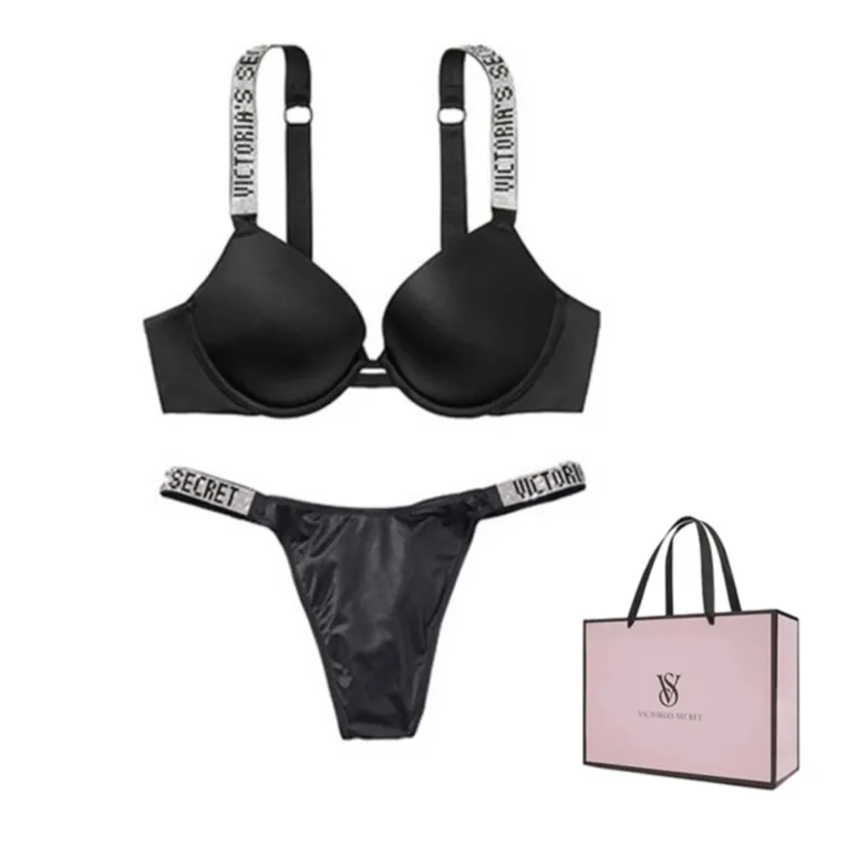 Victoria's Secret Underwear Set Women's Black