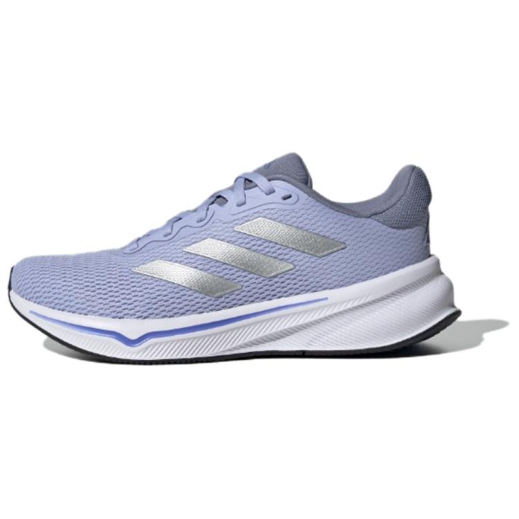Adidas Slip Resistant Abrasion Resistant Low top Running Shoes Women’s Purple Silver