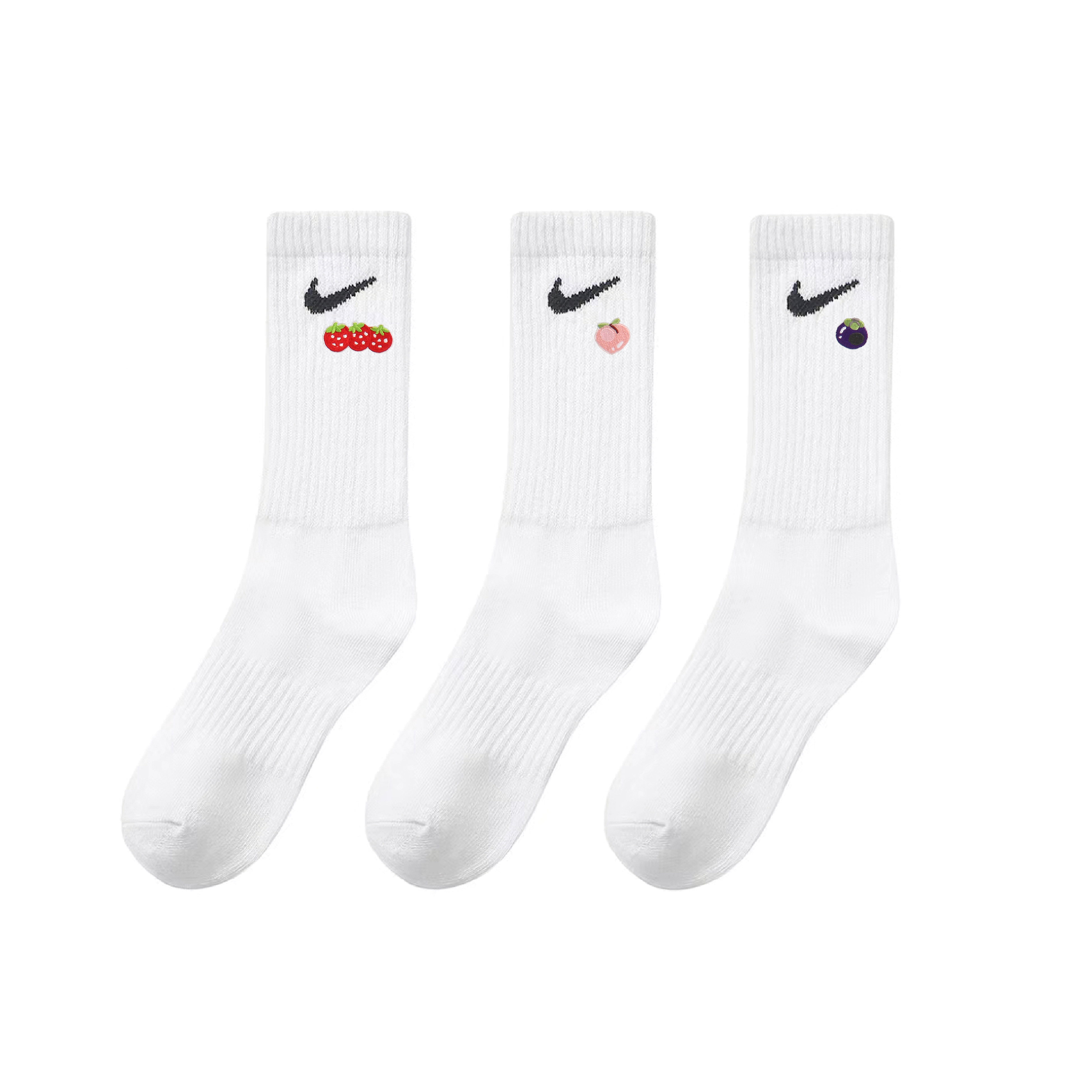 Nike Crew Socks Unisex 3 Pack White