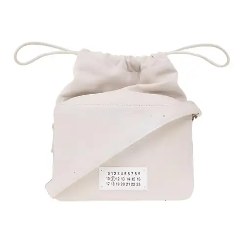 Maison Margiela Panelled Drawstring Shoulder Bag