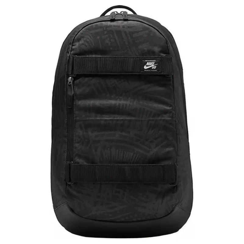 Nike Canvas With Polyester Backpack Regular Unisex Black