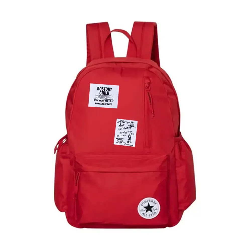 Converse Polyester Backpack Unisex Red