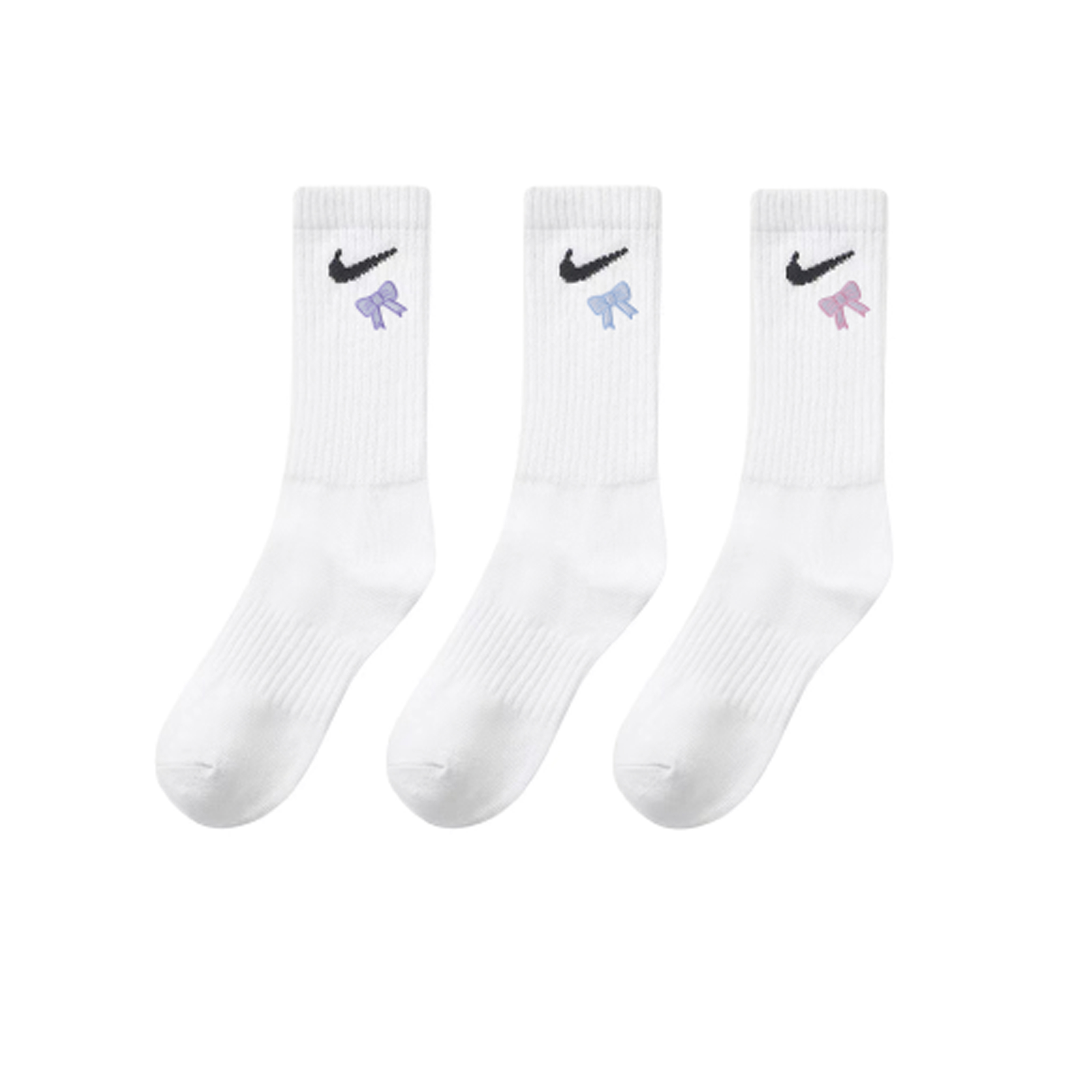 Nike Crew Socks Unisex 3 Pack White