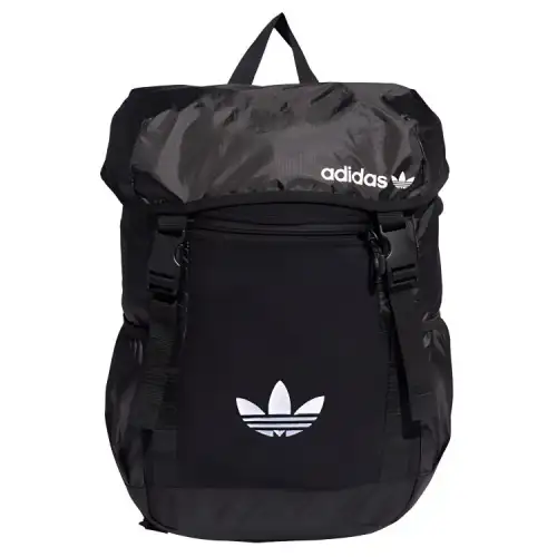 Adidas Originals Polyester Backpack Regular Unisex Black Gray