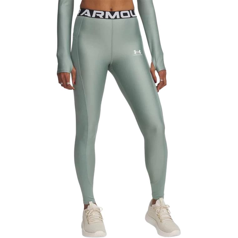 Under Armour HeatGear Yoga Pants Women’s Lime Green