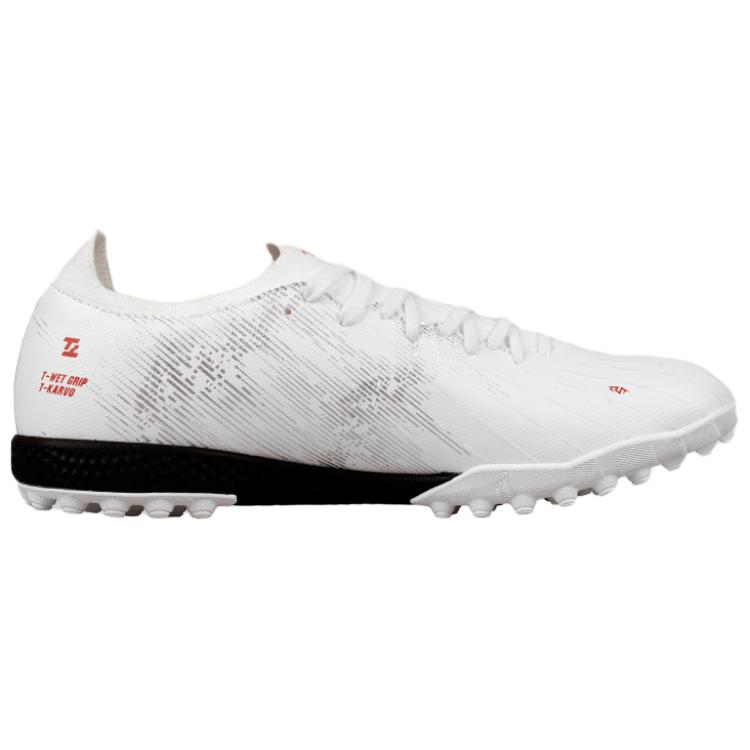 TLSS. TF Turf Artificial Turf Cushioning Anti Twist Soccer Shoes Unisex White