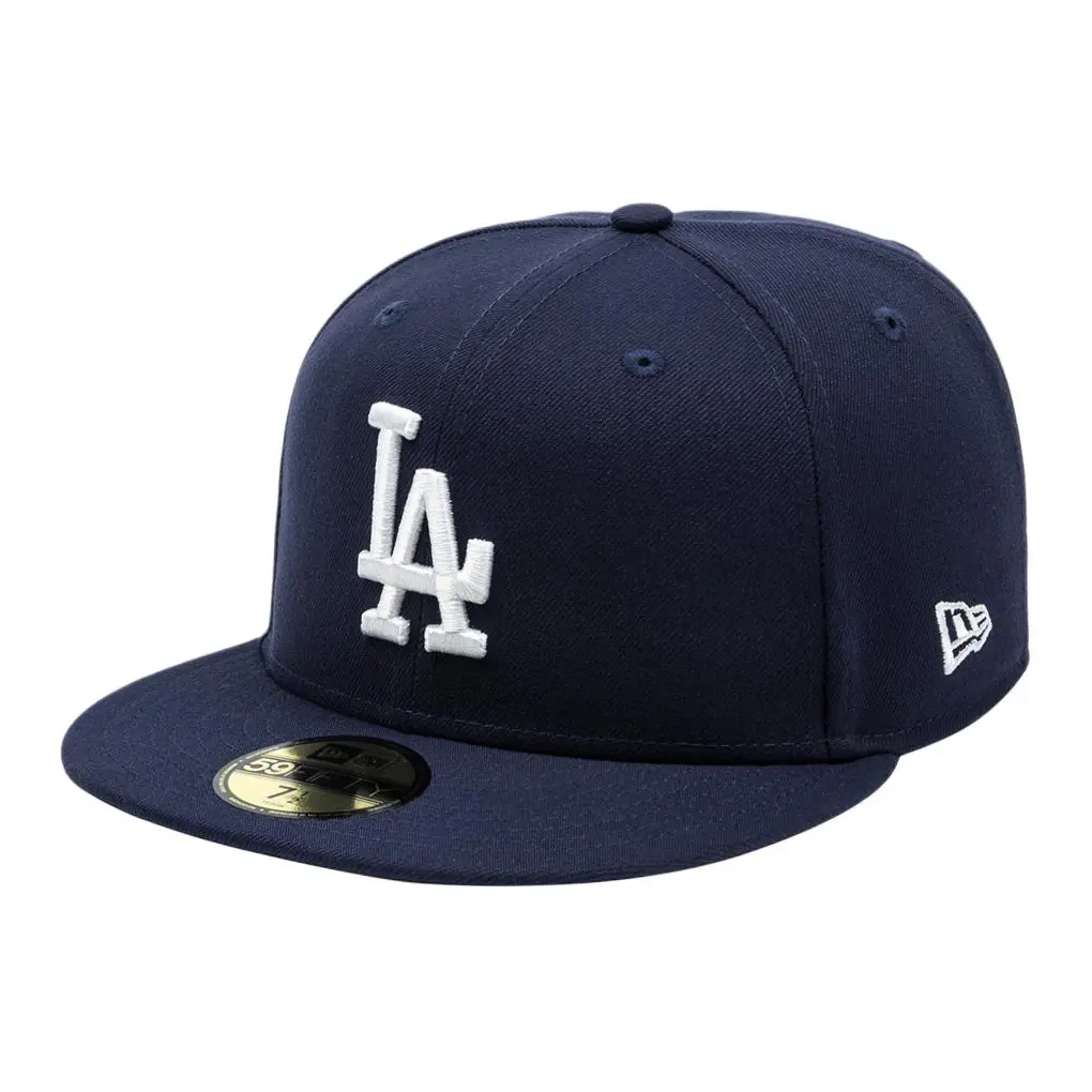 New Era Polyester Baseball Caps Unisex Marine Blue