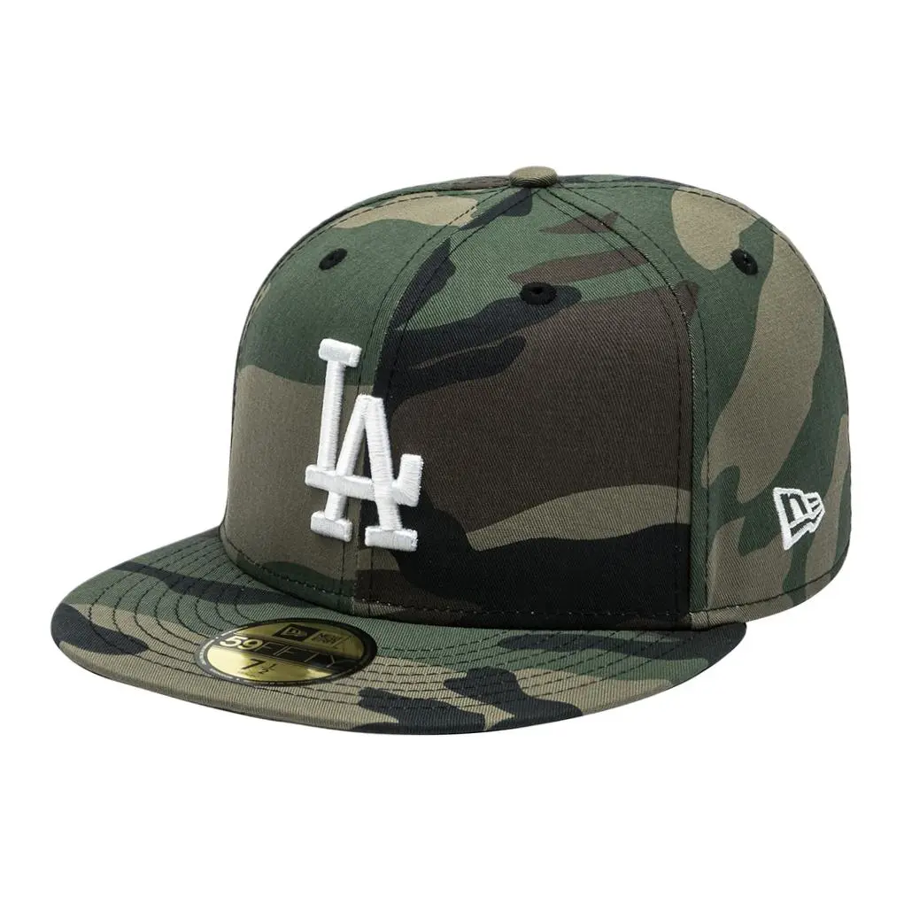 New Era camouflage-pattern baseball cap