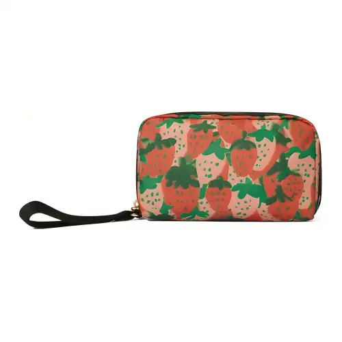Skechers LeSportsac LePoesi, Collaboration Fabric Clutch Regular Unisex Strawberry