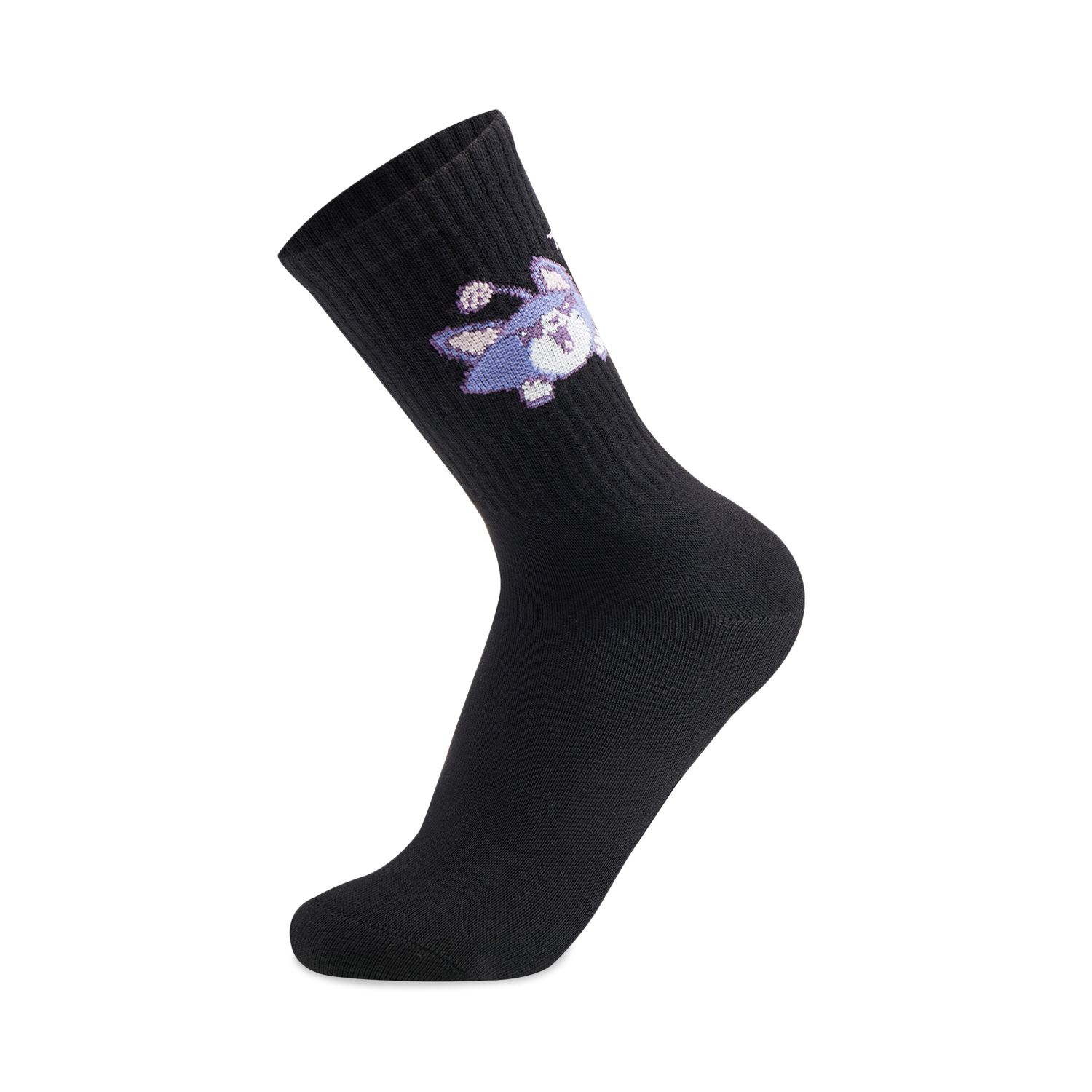 Li Ning Sports Life Collection Crew Socks Unisex 1 Pack Black