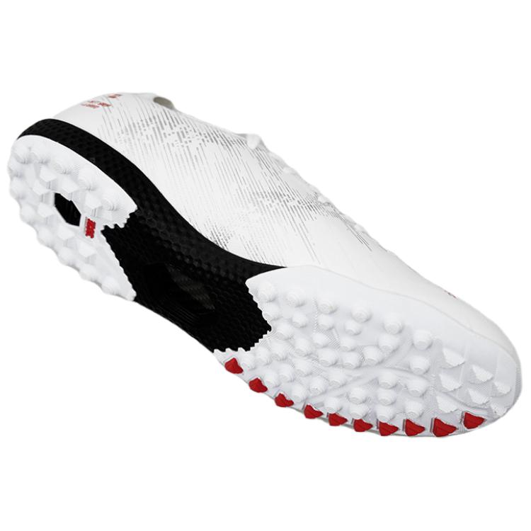TLSS. TF Turf Artificial Turf Cushioning Anti Twist Soccer Shoes Unisex White