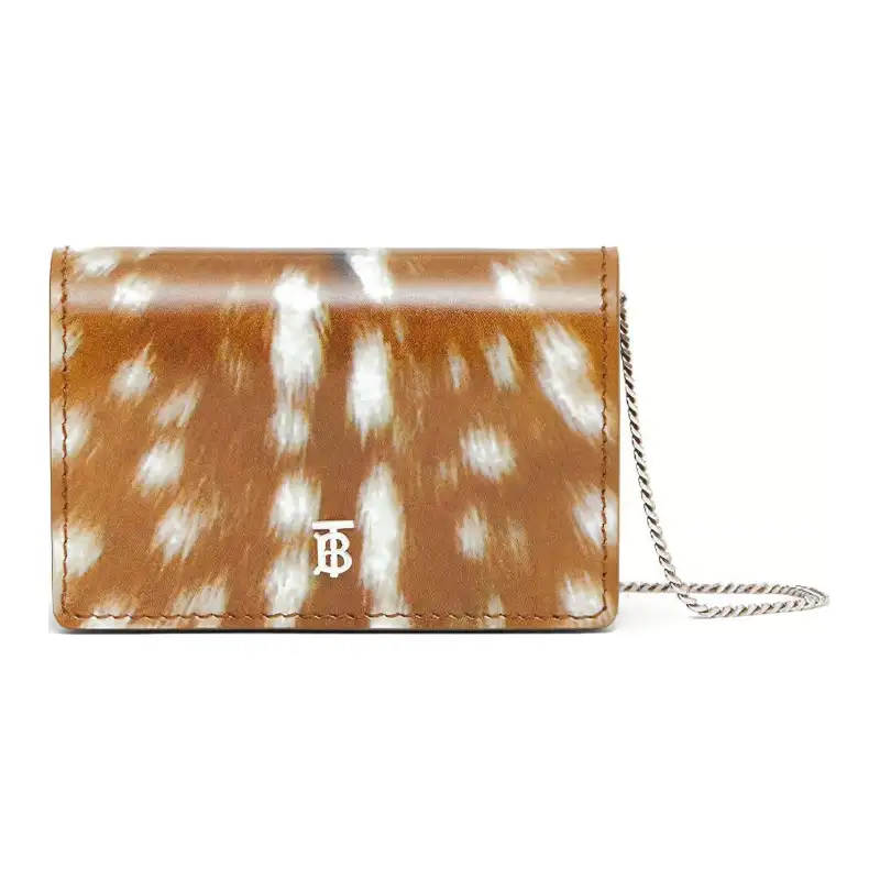Burberry Cow Leather Portable Crossbody Bag, Shoulder Bag Women's Malt
