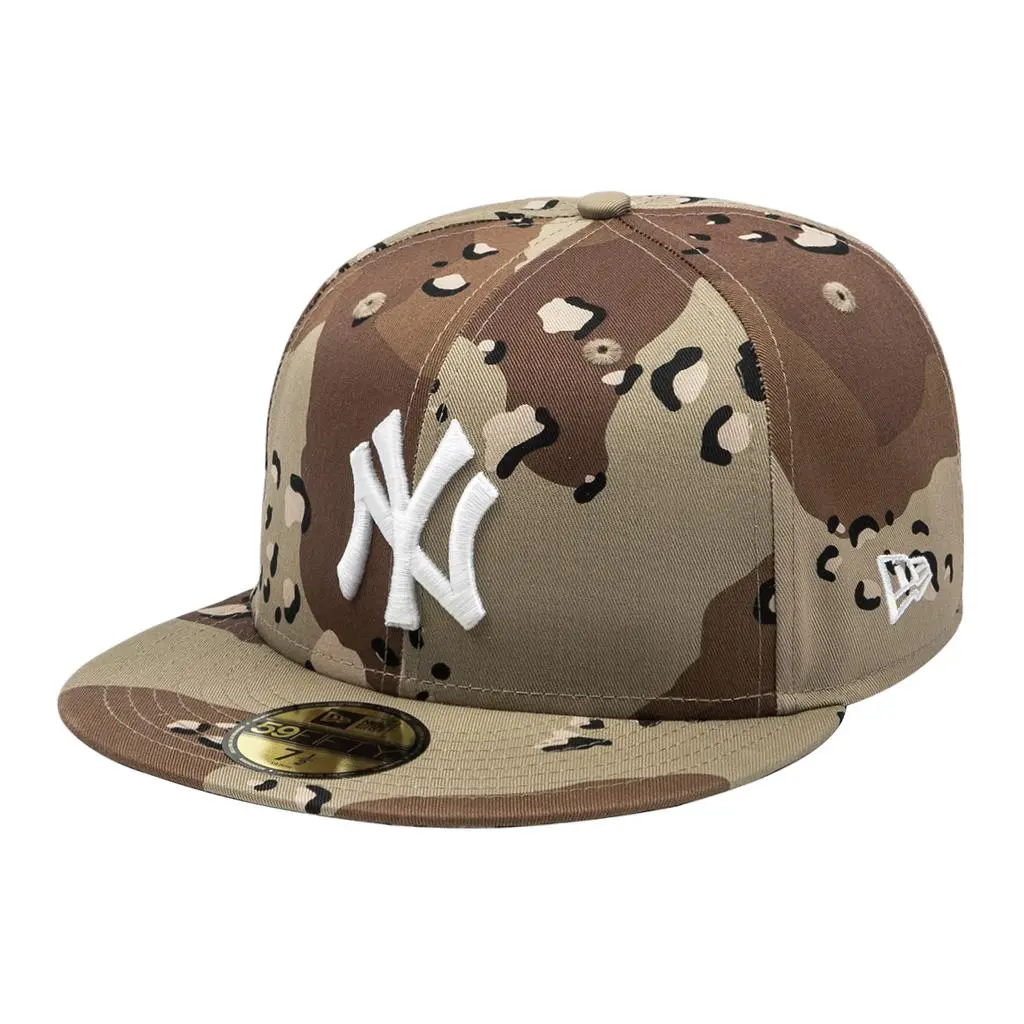 New Era Cotton Baseball Caps Unisex Camouflage