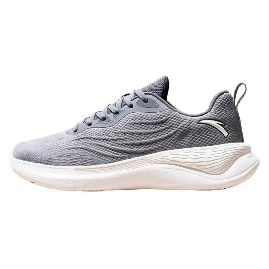 Anta Cushioning Wear-Resistant Low-Top Training Shoes Men's Wood Ash Gray