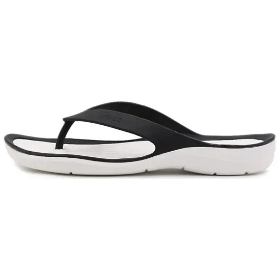 Crocs Swiftwater Sports Slippers 'Black White' Women's