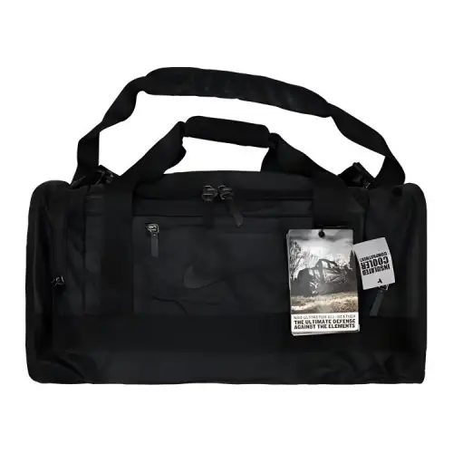 Nike Polyester Shoulder Bag, Crossbody Bag, Handbag Regular Unisex Black
