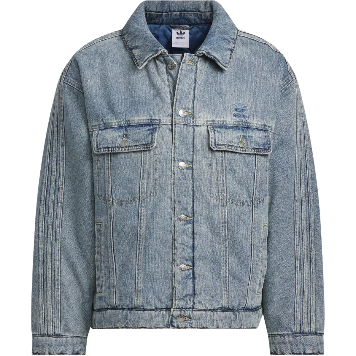 Adidas Originals DENIM PAD JKT B Puffer Jacket Men's Denim Blue
