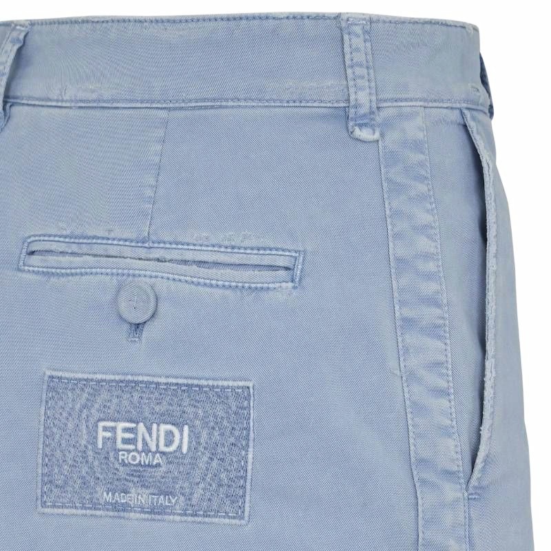 Мужские шорты Fendi SS22 (синие) — фото 6