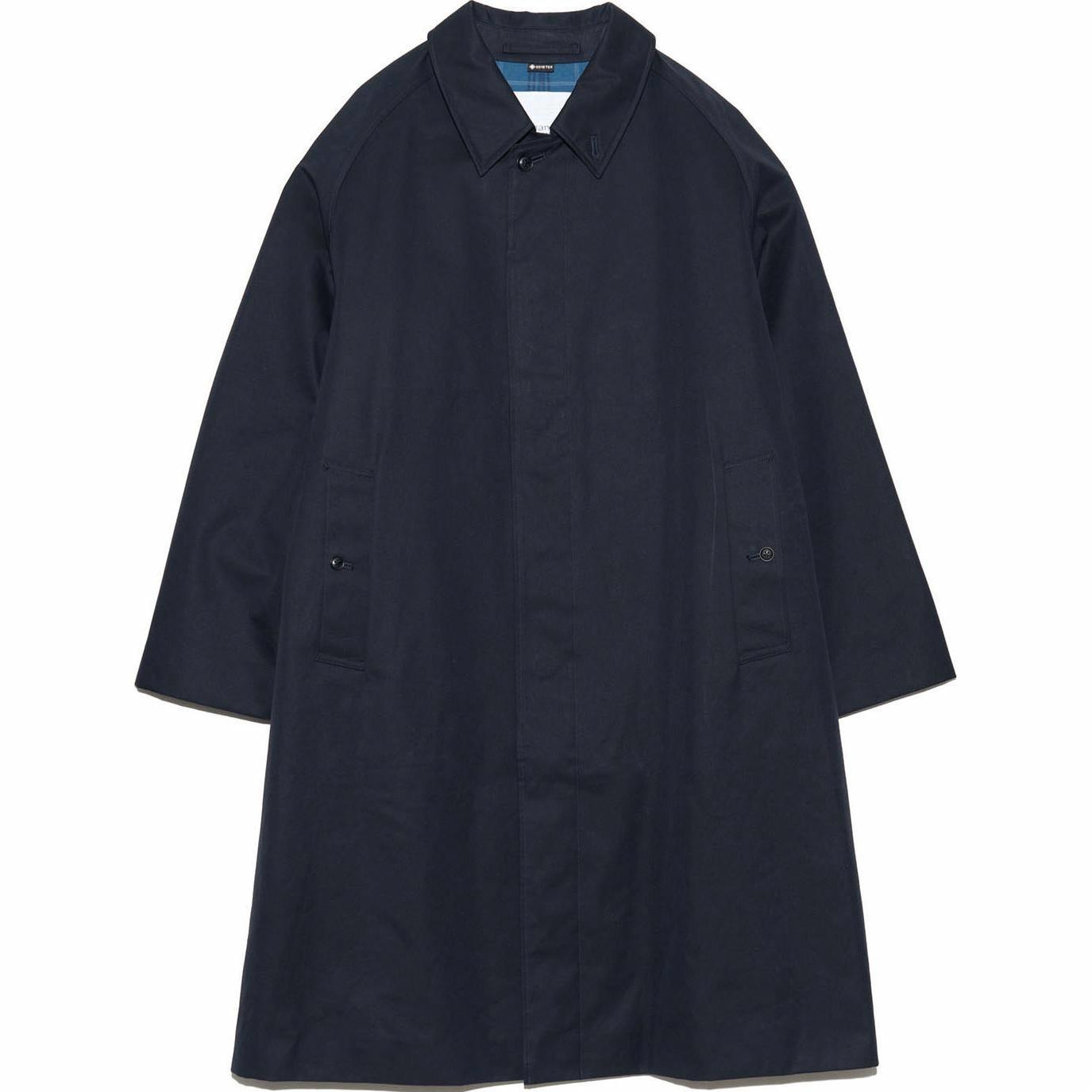 Пальто nanamica GORE-TEX Coat (темно-синее)