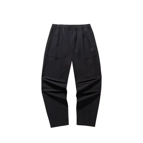 Anta Outdoor Collection Earthy Shell 2.0 Knitted Sweatpants Men's Basic Black