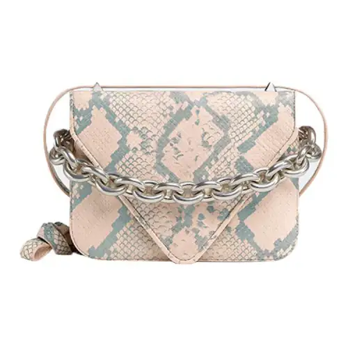 Bottega Veneta Sheepskin BV Envelope Bag, Shoulder Bag, Crossbody Bag Women's Cantaloupe