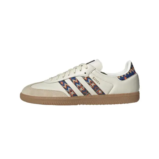 Adidas Originals SAMBA OG Slip Resistant Low Top Casual Shoes Unisex Cream White
