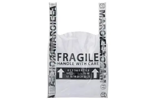Maison Margiela PVC Shopping Bag Handbag Men's White
