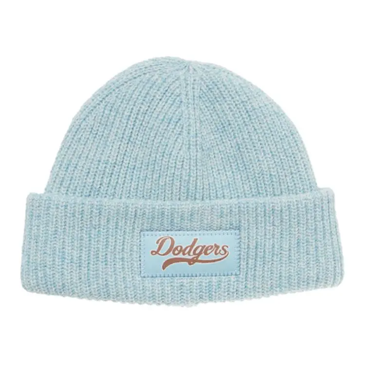 MLB Los Angeles Dodgers Wool Nylon Rayon Beanies Unisex Blue